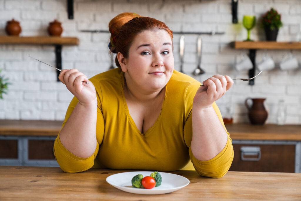 Image of woman trying to lose weight