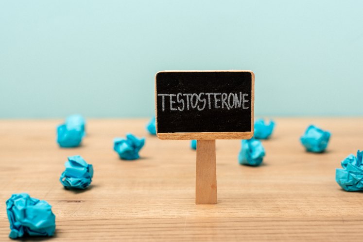Image of testosterone concept